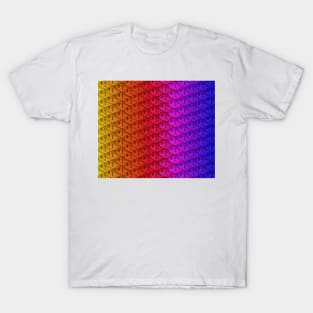 Rainbow Fish Pattern T-Shirt